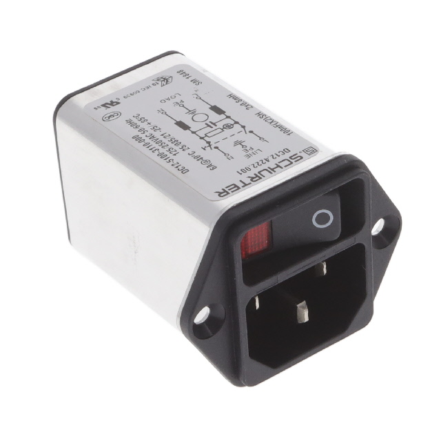 Power Entry Connectors - Inlets, Outlets, Modules>DC12.4222.001