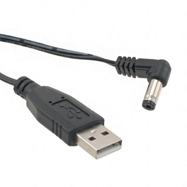 디바이스마트,케이블/전선 > 어셈블리 케이블 > 변환젠더,,10-00242,CABLE USB-A 5.5X2.1 CNTR POS R/A / Digi-Key Part Number : 839-1018-ND