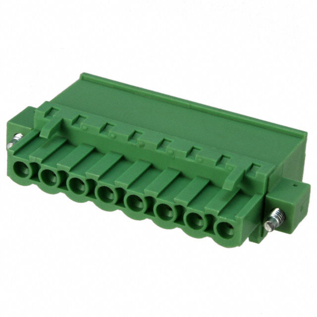 8 Position Terminal Block Plug, Female Sockets 0.200