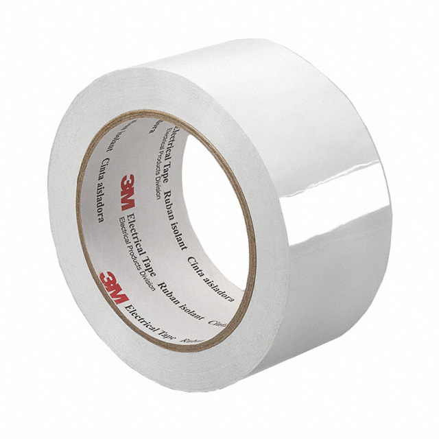 Electrical Tape Acrylic Adhesive White 1.00 (25.40mm) X 216' (66.0m) 72 yds