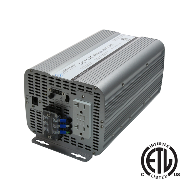 Aims Power, PWRINV200012120W, 2000 Watt Power Inverter ETL Listed