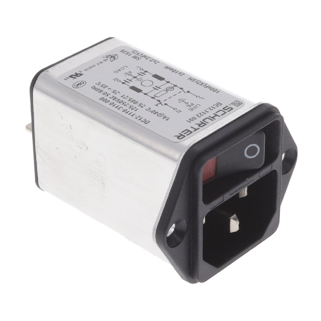 Power Entry Connectors - Inlets, Outlets, Modules>DC12.1122.001