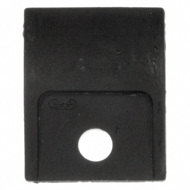 Component Insulator TO-218 Rectangular 0.240 (6.10mm) Black