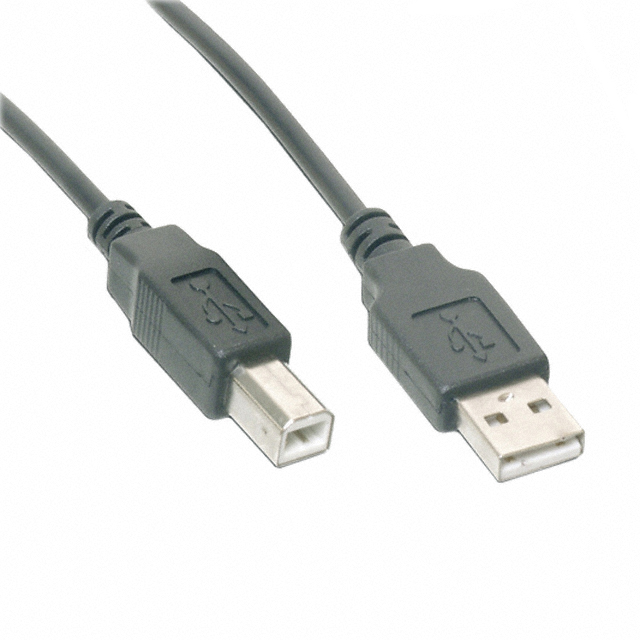 디바이스마트,케이블/전선 > USB 케이블 > USB 케이블(미분류),,AK672/2-2-BLACK,CABLE USB 2.0 A-B MALE BLACK 2M / Digi-Key Part Number : AE10618-ND