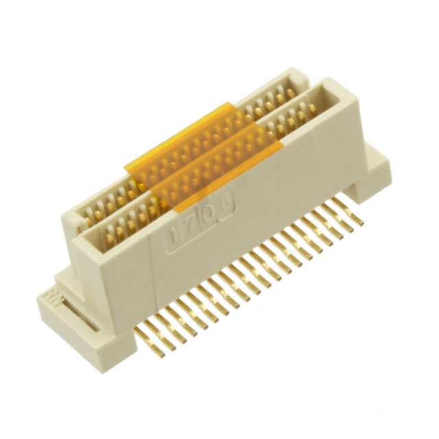 40 Position Connector Self Mating, Non-Gendered, Hermaphroditic Surface Mount Gold