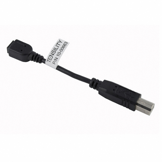 디바이스마트,케이블/전선 > USB 케이블 > USB 케이블(미분류),,10-00663,CBL USB MNI B RCPT-B PLUG 100MM / Digi-Key Part Number : 839-1119-ND