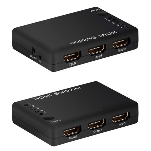 image of USB，DVI，HDMI 连接器 - 适配器>SANOXY-5X1-HDMI-BOX
