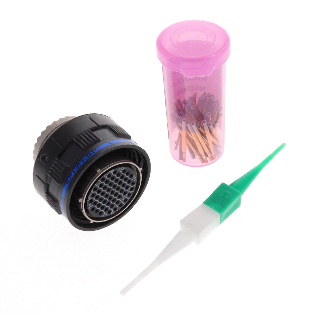 55 Position Circular Connector Plug, Female Sockets Crimp