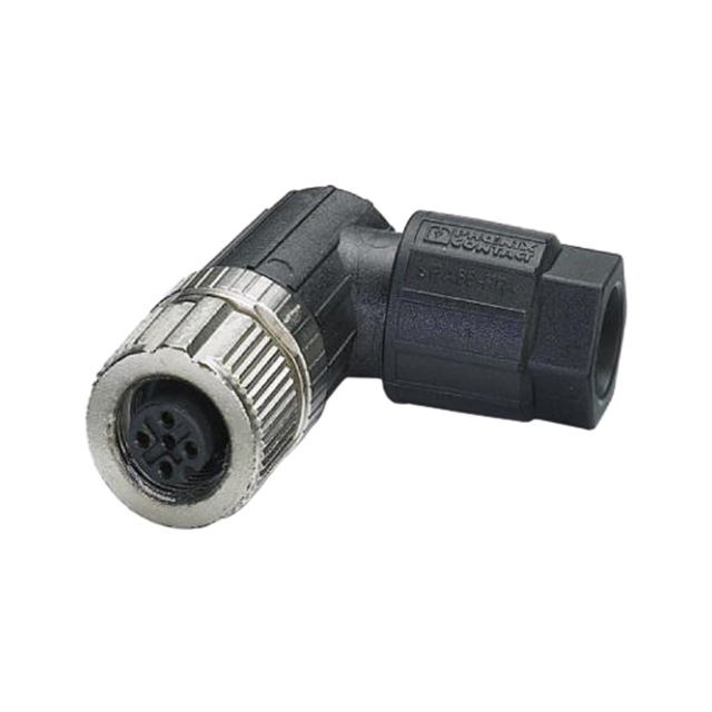5 Position Circular Connector Receptacle, Female Sockets Spring-Cage
