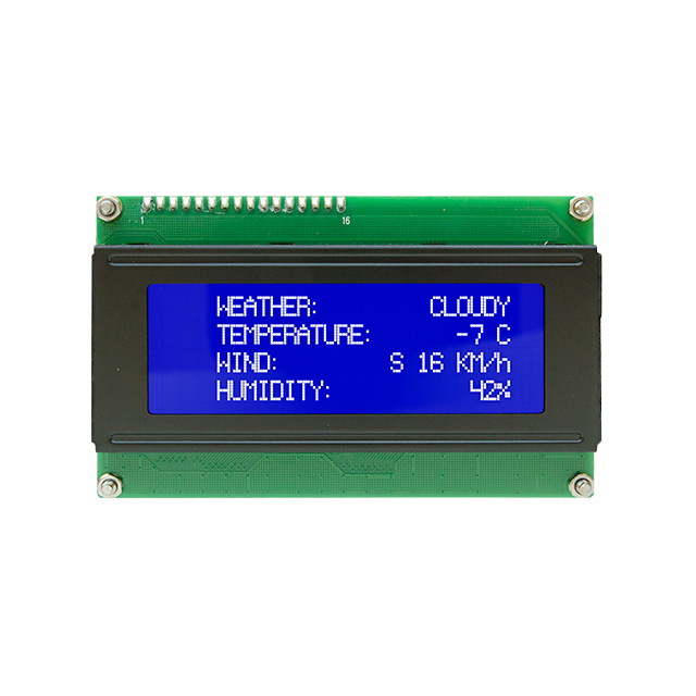 디바이스마트,LED/LCD > LCD 캐릭터/그래픽 > LCD,OLED 캐릭터,,LCD2041-WB,LCD MODULE 80 DIG 20 X 4 / Digi-Key Part Number : 635-1189-ND