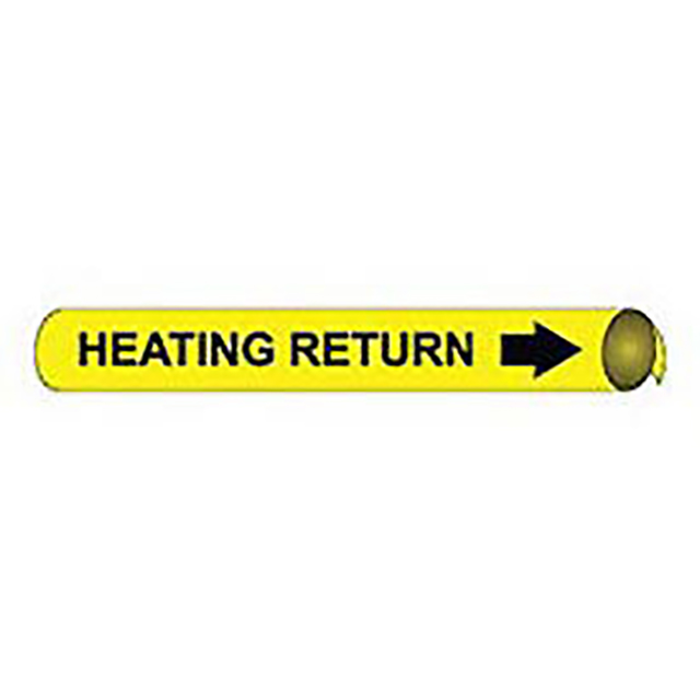 Pipe Marker for Heating Return
