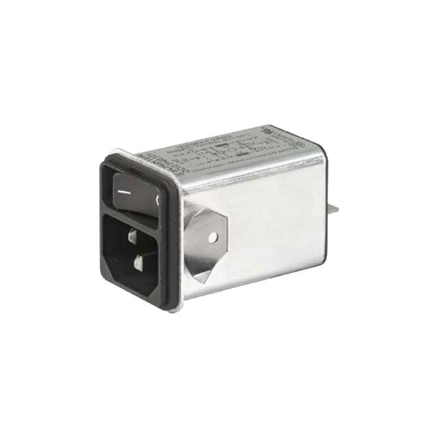 Power Entry Connector Receptacle, Male Blades - Module IEC 320-C18 Panel Mount, Snap-In