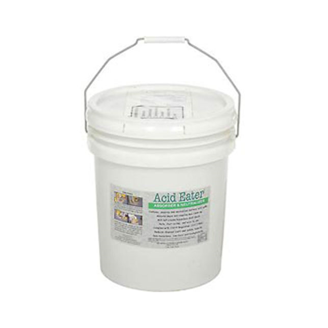White Plastic Acid Absorber and Neutralizer
