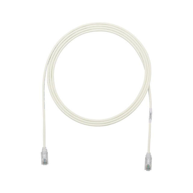 Cable de Parcheo TX6 UTP Cat6 Diámetro Reducido 28AWG Color Blanco 20 cm UTP28SP0.2M - UTP28SP0.2M