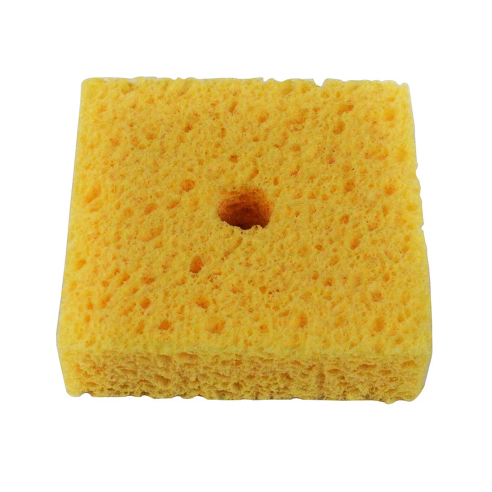 Single Center Hole Solder Sponge For Use With Soldering Irons, Workstands 2.20