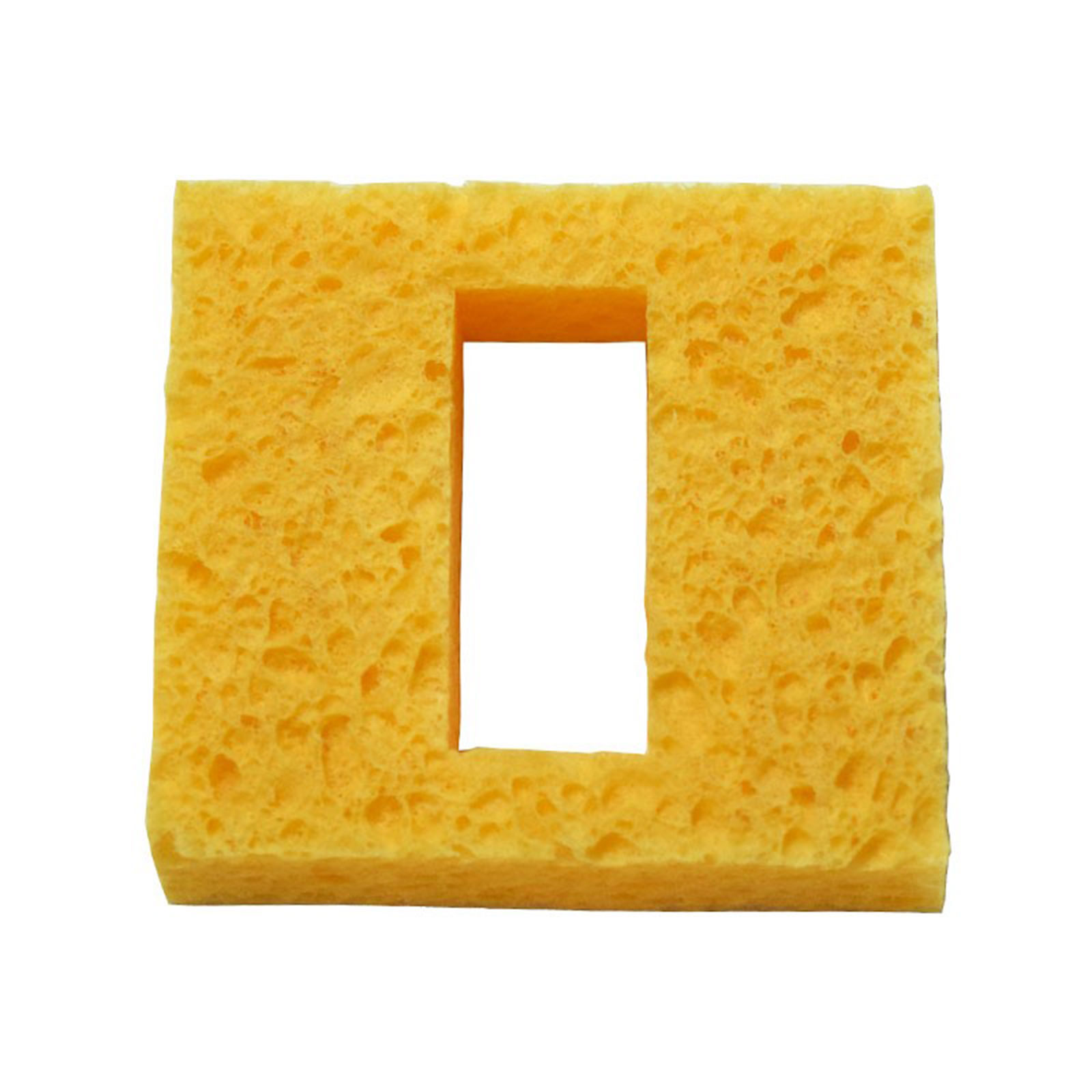 Single Center Hole Solder Sponge For Use With Soldering Irons, Workstands 2.50
