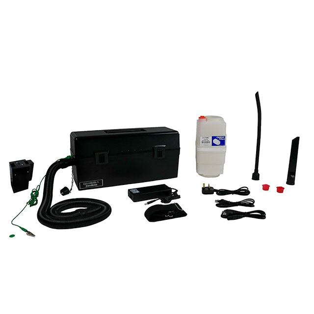 Electronics Vacuum 22VDC With 10ft Hose, Brush, Detachable Power Cord, HEPA Filter, Tool Kit ESD Safe