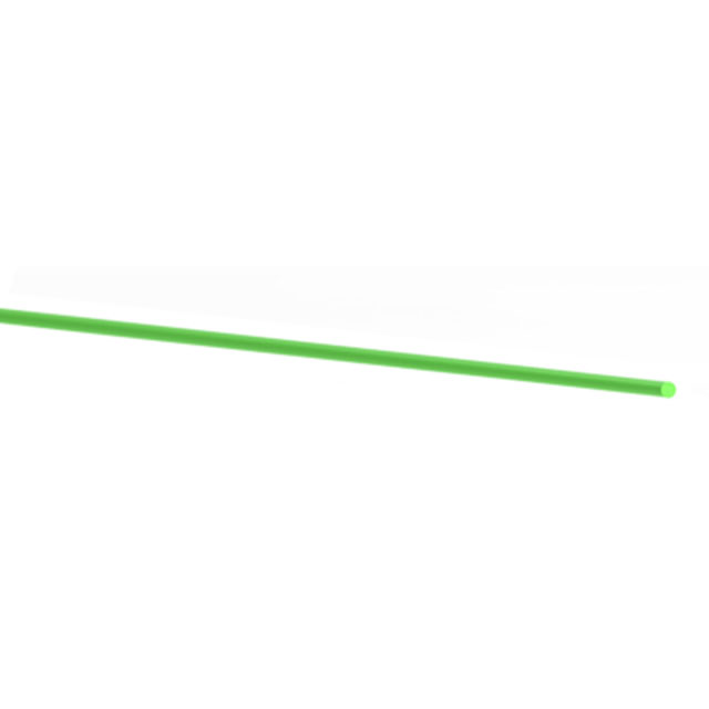 Fiber Optic Cable Green Multimode, Simplex 750μm 5.00' (1.52m)