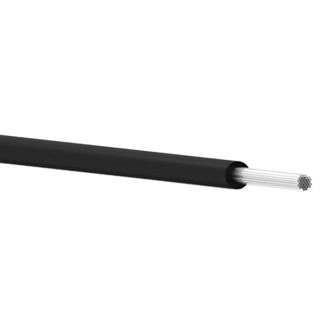 Fiber Optic Cable Black Multimode, Simplex 265μm 3.28' (1.00m)