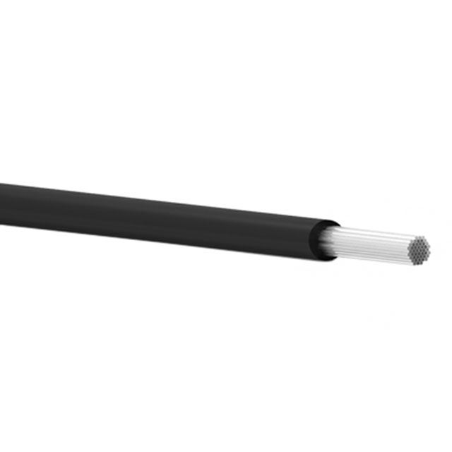 Fiber Optic Cable Black Multimode, Simplex 265μm 3.28' (1.00m)