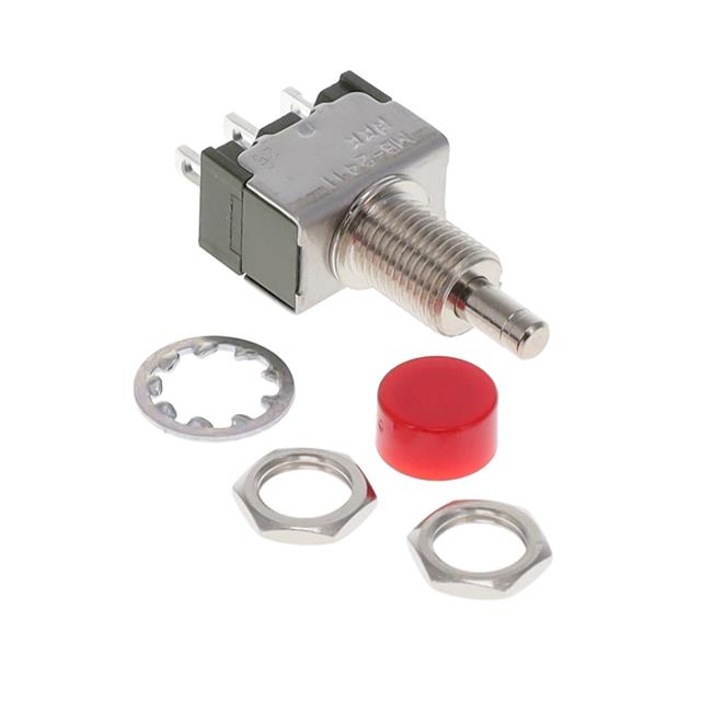 Pushbutton Switch SPDT Standard Panel Mount, Rear