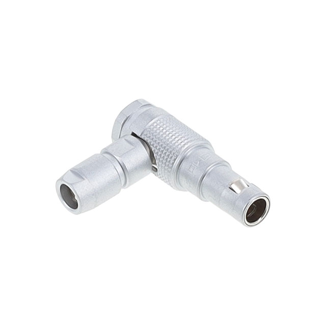 2 Position Circular Connector Plug, Male Pins Solder Cup