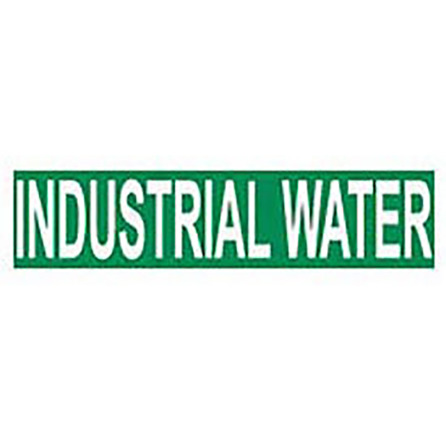 Vinyl Pipe Marker for Industrial Water