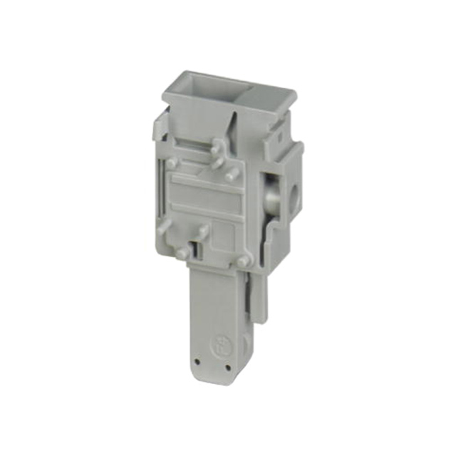 1 Position Terminal Block Plug, Female Sockets 90° Free Hanging (In-Line)