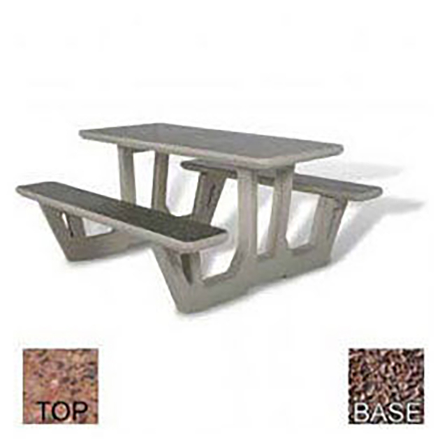 Red Concrete Standard Table