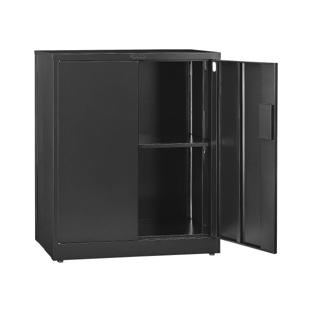 Black Steel Storage Cabinet