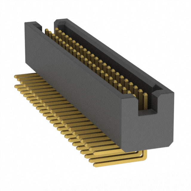 Connector Header Through Hole, Right Angle 46 position 0.050