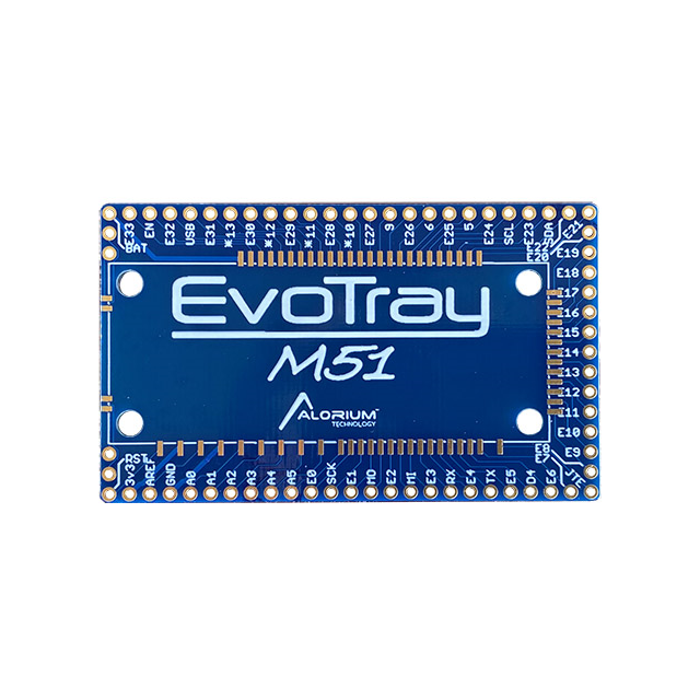 디바이스마트,MCU보드/전자키트 > 프로세서/개발보드 > FPGA 평가기판(디지키),,EVOTRAY,EVO M51 BREAKOUT BOARD / Digi-Key Part Number : 2003-EVOTRAY-ND