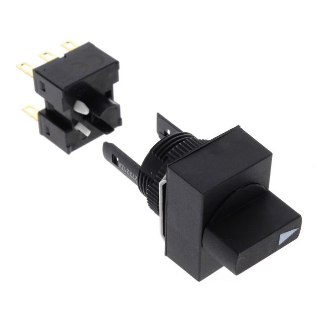 Selector Switch 3 Position DPDT 5A (AC), 3A (DC) 125 V Panel Mount