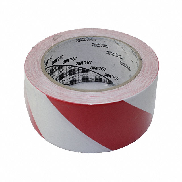 3M Vinyl Tape Hazard 767 - Red & White