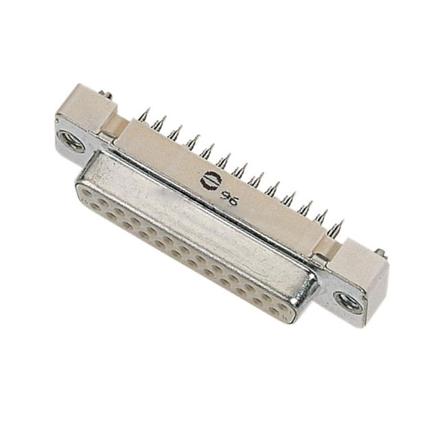 25 Position D-Sub Receptacle, Female Sockets Connector