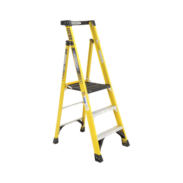 36 Fiberglass Podium Ladder