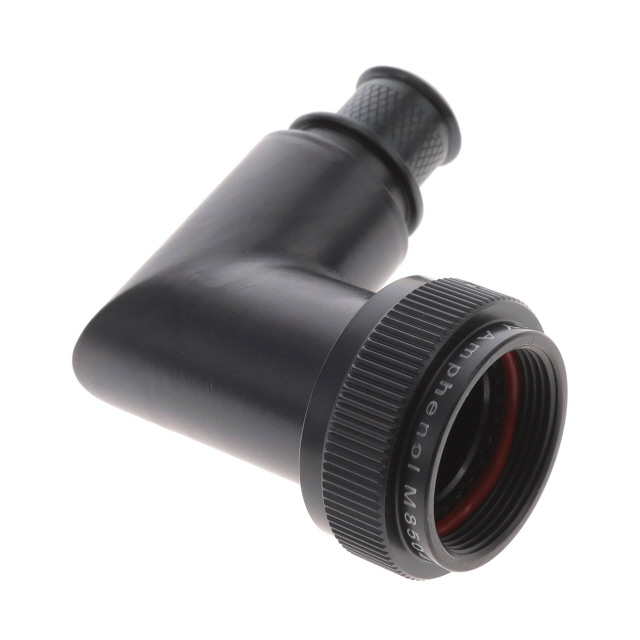 Black Connector Backshell, Banding 15, D