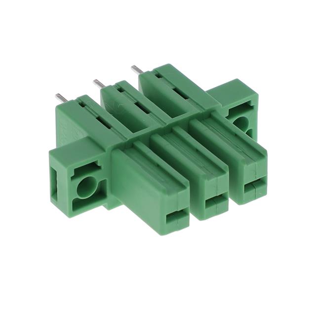 3 Position Terminal Block Header, Female Sockets 0.300