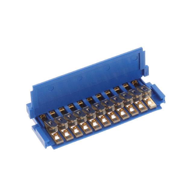 11 Position FFC, FPC Connector Receptacle 0.100