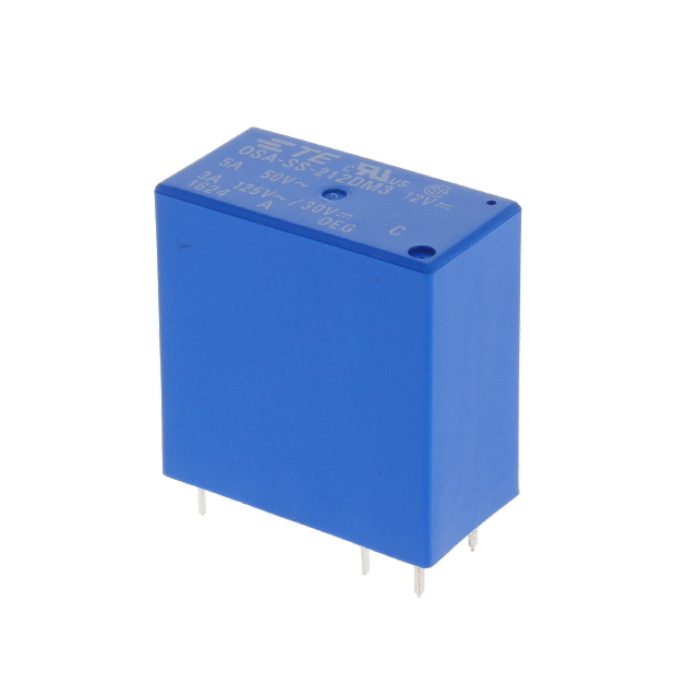 General Purpose Relay DPST-NO (2 Form A) 12VDC Coil Through Hole