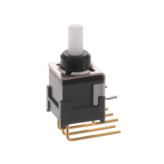 Pushbutton Switch DPDT Standard Through Hole, Right Angle