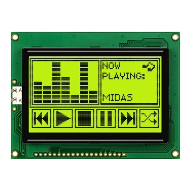 MC42005A6W-BNMLWI-V2 Midas Displays, Alphanumerische LCD-Anzeige, 20 x 4,  Weiß auf Blau