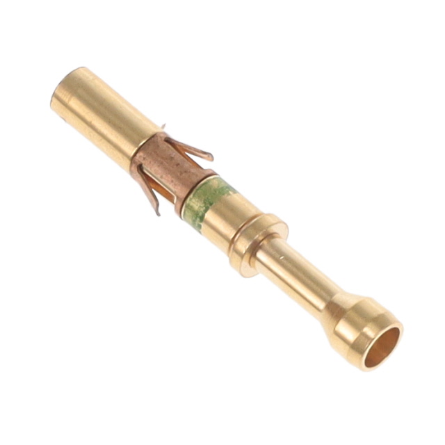 Socket, Earth Contact 20 AWG Size Crimp Gold