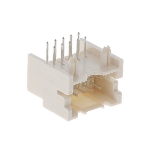 Connector Header Through Hole, Right Angle 10 position 0.098