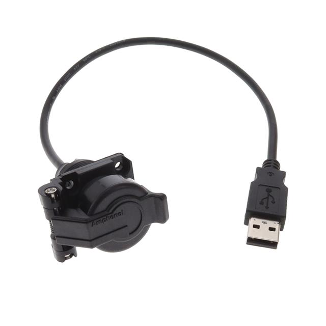 디바이스마트,케이블/전선 > USB 케이블 > USB 케이블(미분류),,USBAPSCC2203A,RCPT USB A FIELD SQUARE FLANGE R / Digi-Key Part Number : USBAPSCC2203A-ND