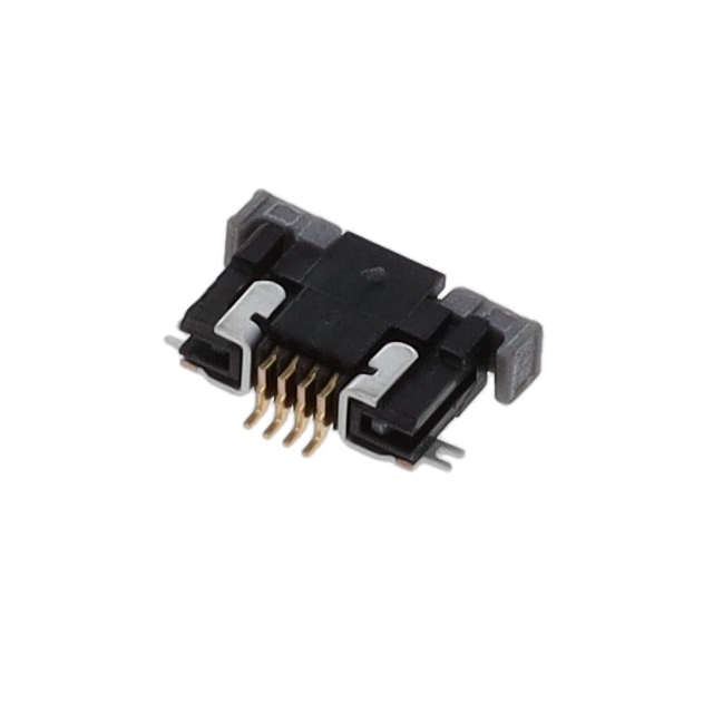 4 Position FPC Connector Contacts, Top 0.020