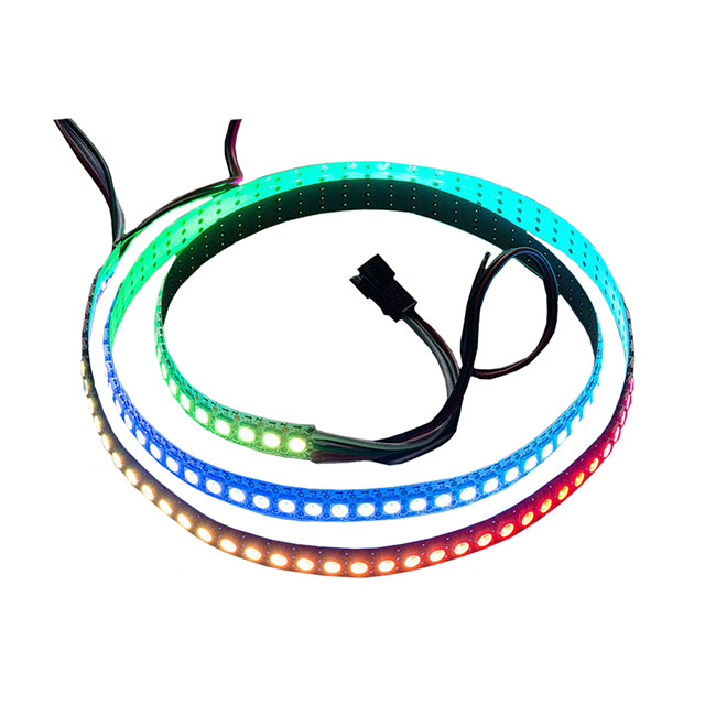 Addressable Lighting Neopixel 144 LED Strip (White) Serial (Shift Register) Red, Green, Blue (RGB) 1000.00mm L