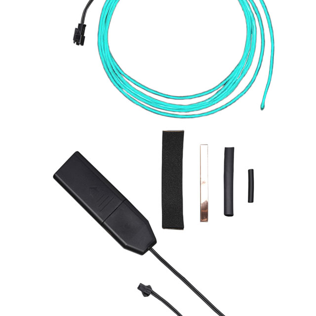 Electroluminescent EL Wire (Starter Pack) Aqua 8.2' (2.5m)