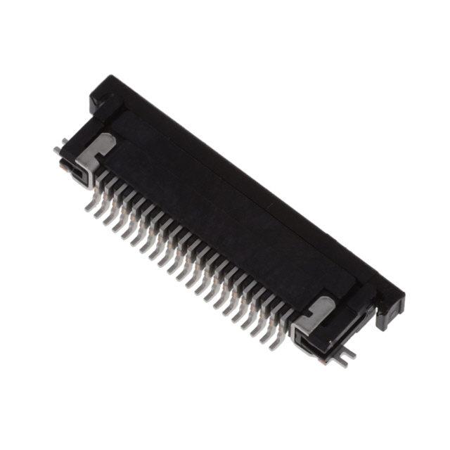 21 Position FFC, FPC Connector Contacts, Bottom 0.020