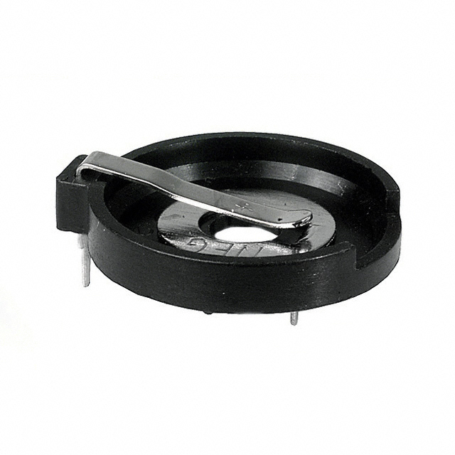 Battery Holder (Open) Coin, 24.5mm 1 Cell PC Pin